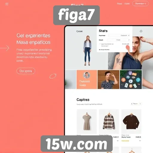 Experiência do usuário em interface do site Figa7